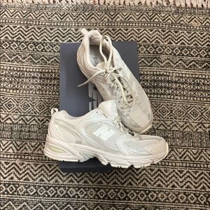 Beige New Balance Sneakers
